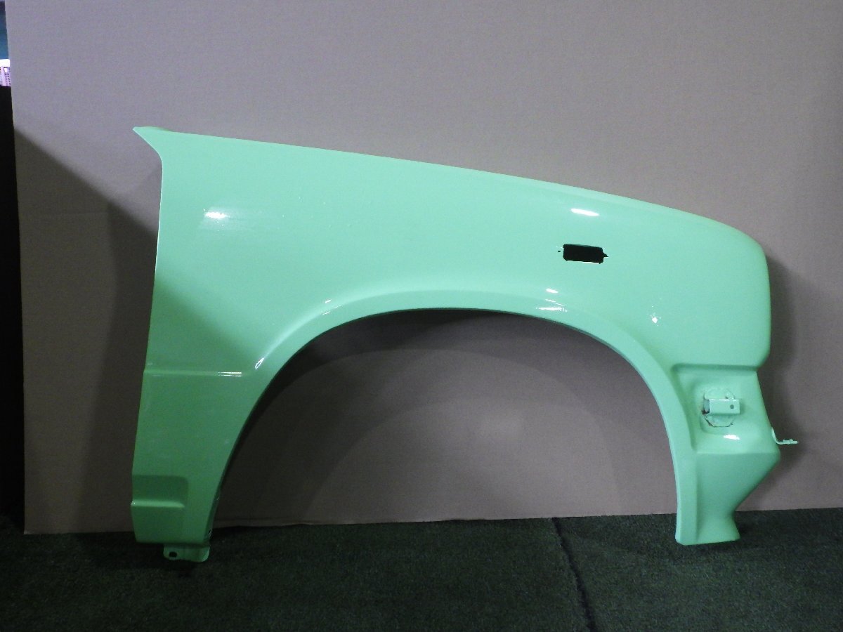 ◆ スズキ マイティボーイ SS40T【 右 フロントフェンダー 】緑 色替え 再塗装品 中古品 J60 2A22 ◆拍卖