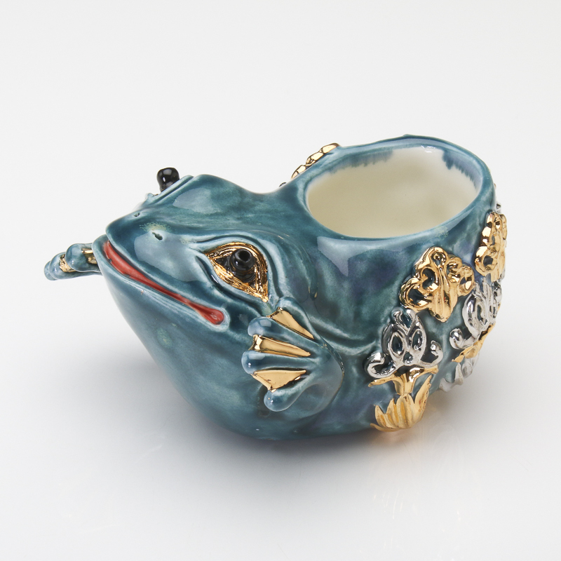 【MG敬】瀧知子 作『POWAN 蛙 ぐい呑』taki10拍卖