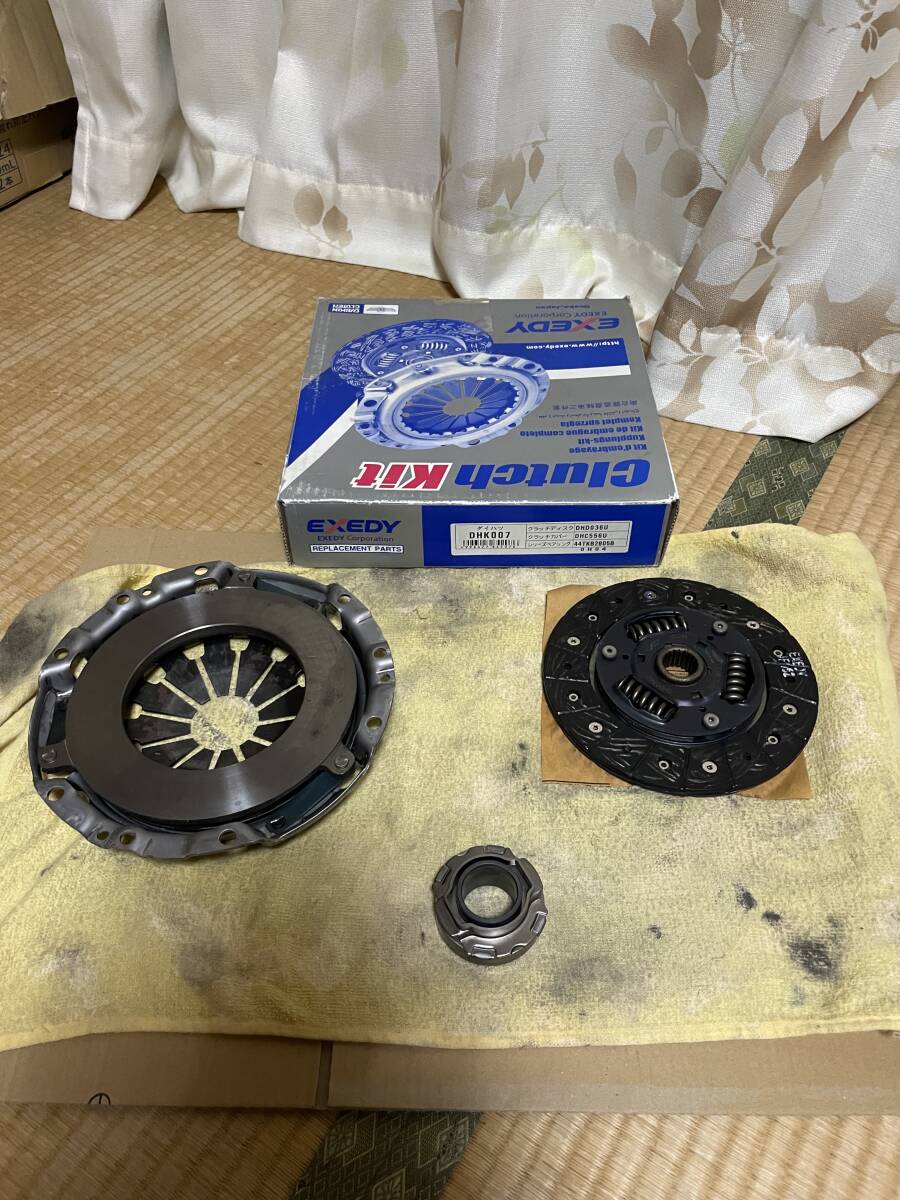 エクセディ製 社外品 クラッチキット DHK007 ダイハツハイゼットバン.アトレー(S100系) 訳あり新品 拍卖