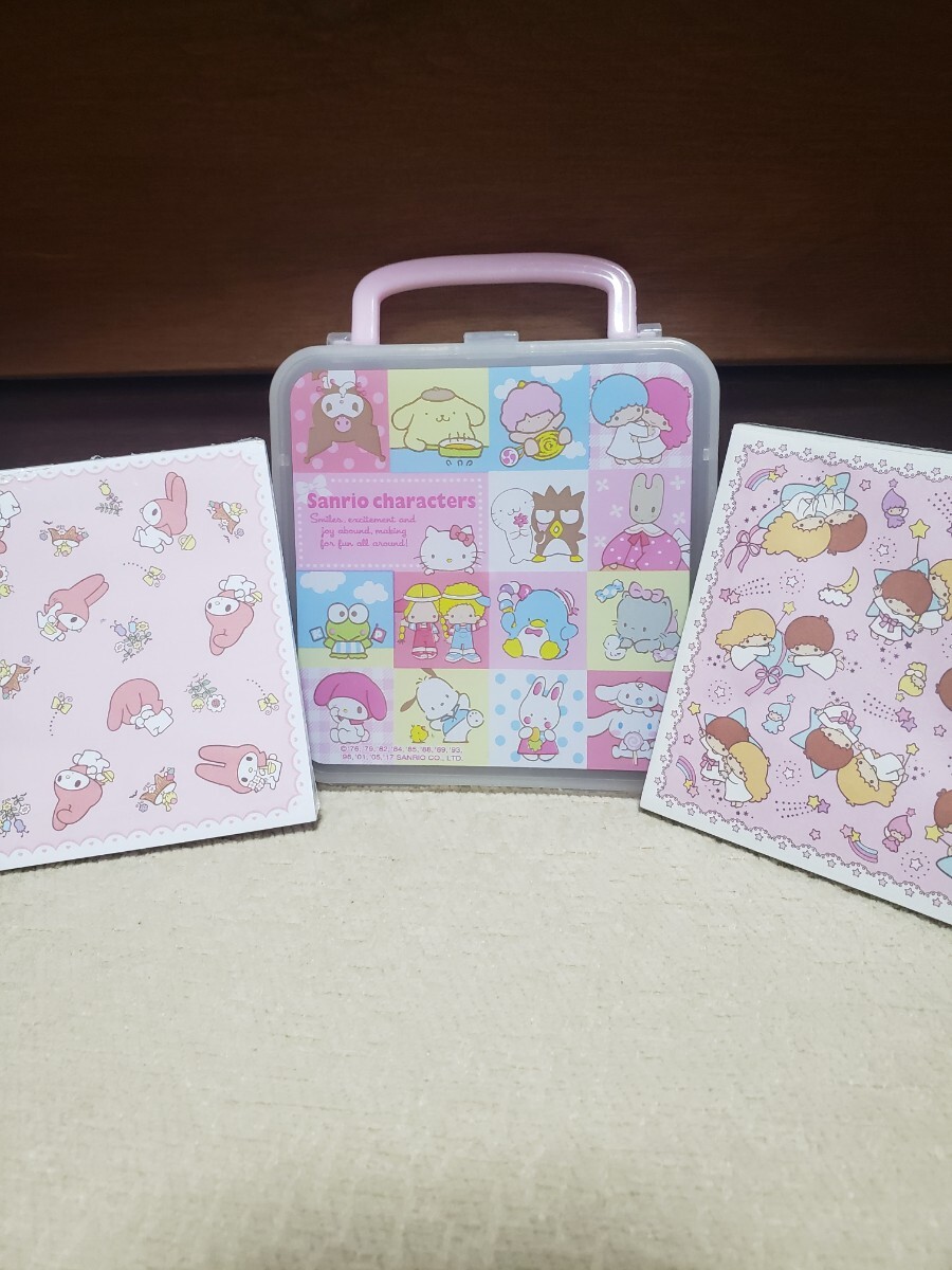 即決! サンリオ キャラクターズ ゴロピカドン マイメロ キキララ クロミ マロンクリーム けろっぴ ミニトランク ケース メモ拍卖