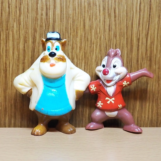 チップとデールの大作戦 フィギュア PVC 2個 セット チップとデール ディズニー アメトイ拍卖