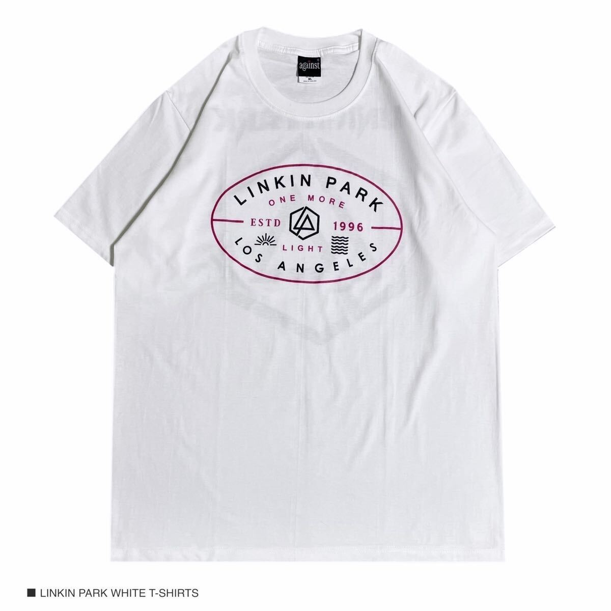 LINKIN PARK リンキンパーク XLサイズ 半袖 Tシャツ ロック バンドT ホワイト拍卖