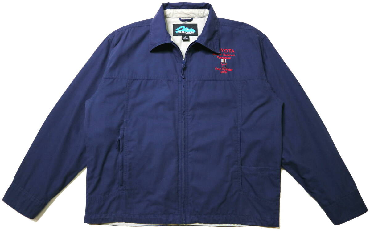 良好/3L相当!◆TOYOTA トヨタ テネシー州 ボディーン社 4Cylinder 587F コットンジャケット◆3Lサイズ相当(表記M:身長178センチまで)拍卖