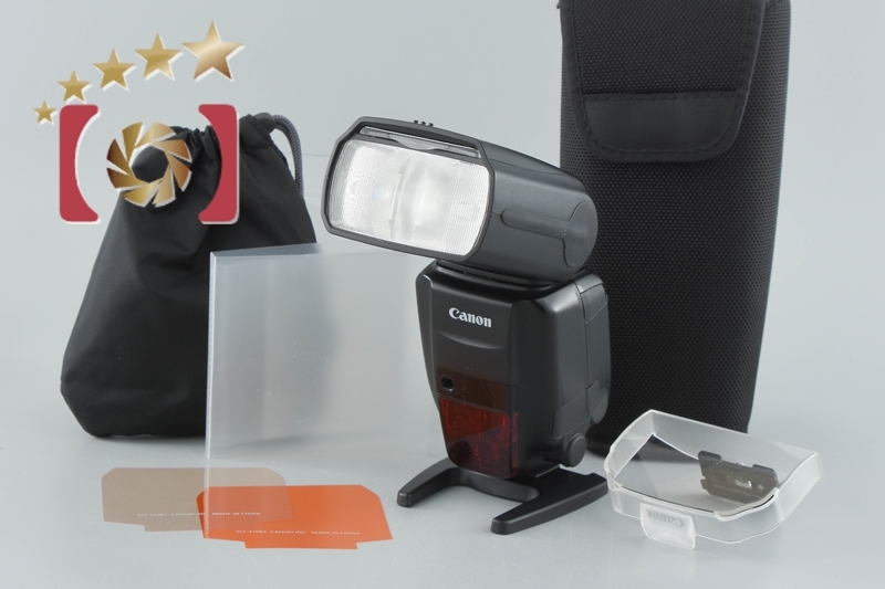 【中古】Canon キヤノン スピードライト 600EX-RT拍卖