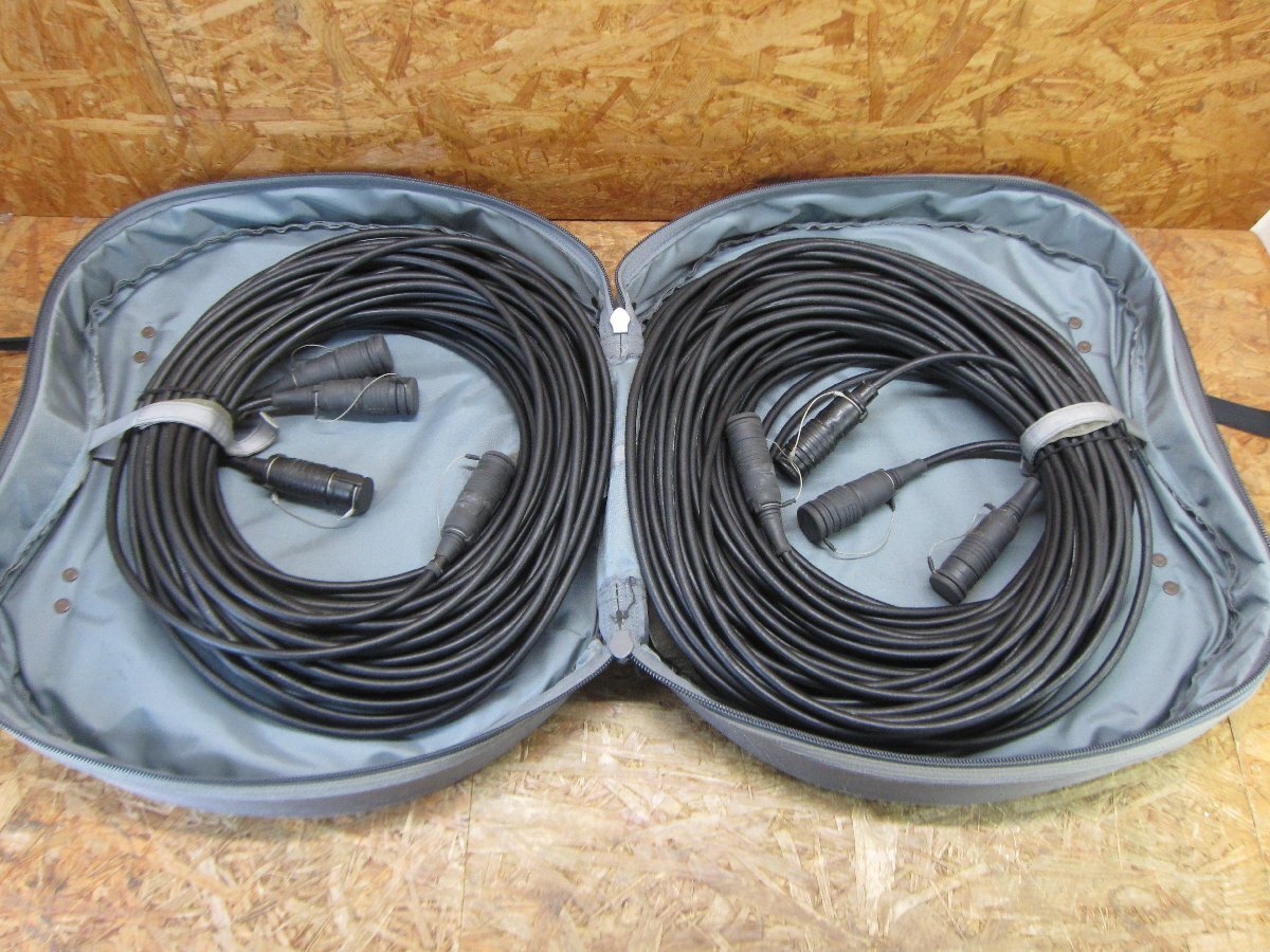 ◎カナレ CANARE L-5CFTX トライアキシャルケーブル カメラケーブル 約20m 4本セット 中古◎C-474拍卖