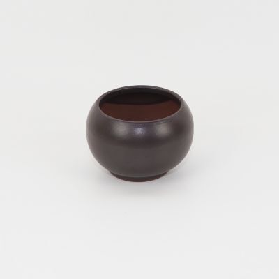 盆栽鉢 萬古焼 万古焼 黒 2.5号 1502-CS 幅8cm×高さ5.7cm 陶器鉢 なめなか モダン ミニ盆栽 ミニミニ 盆栽 和モダン 和鉢 盆栽妙拍卖