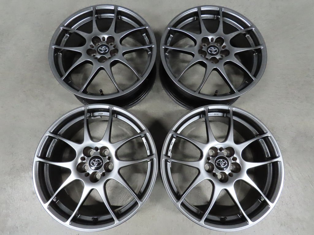 GRMN トヨタ ヴィッツターボ BBS 純正 希少 7J +48 PCD100 5穴 17インチ 86 ガリ傷無し リペア無し WBRF02拍卖
