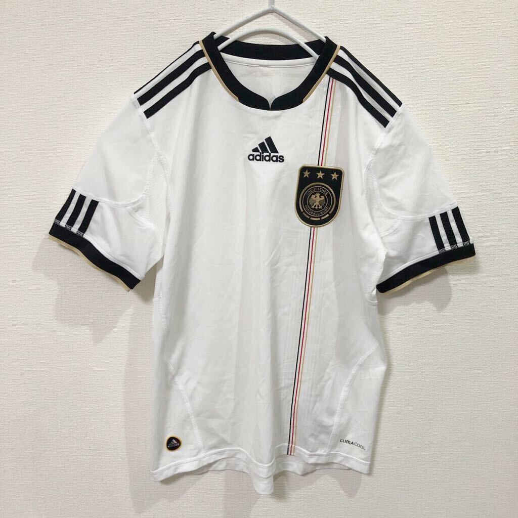 ★アディダス adidas ドイツ代表 サッカー ユニフォーム 10/11 ホーム キッズ P23290 160サイズ拍卖