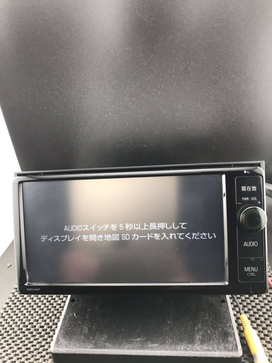 ★即決/トヨタ純正 NSZN-W64T Bluetooth カーナビ/★難あり★拍卖