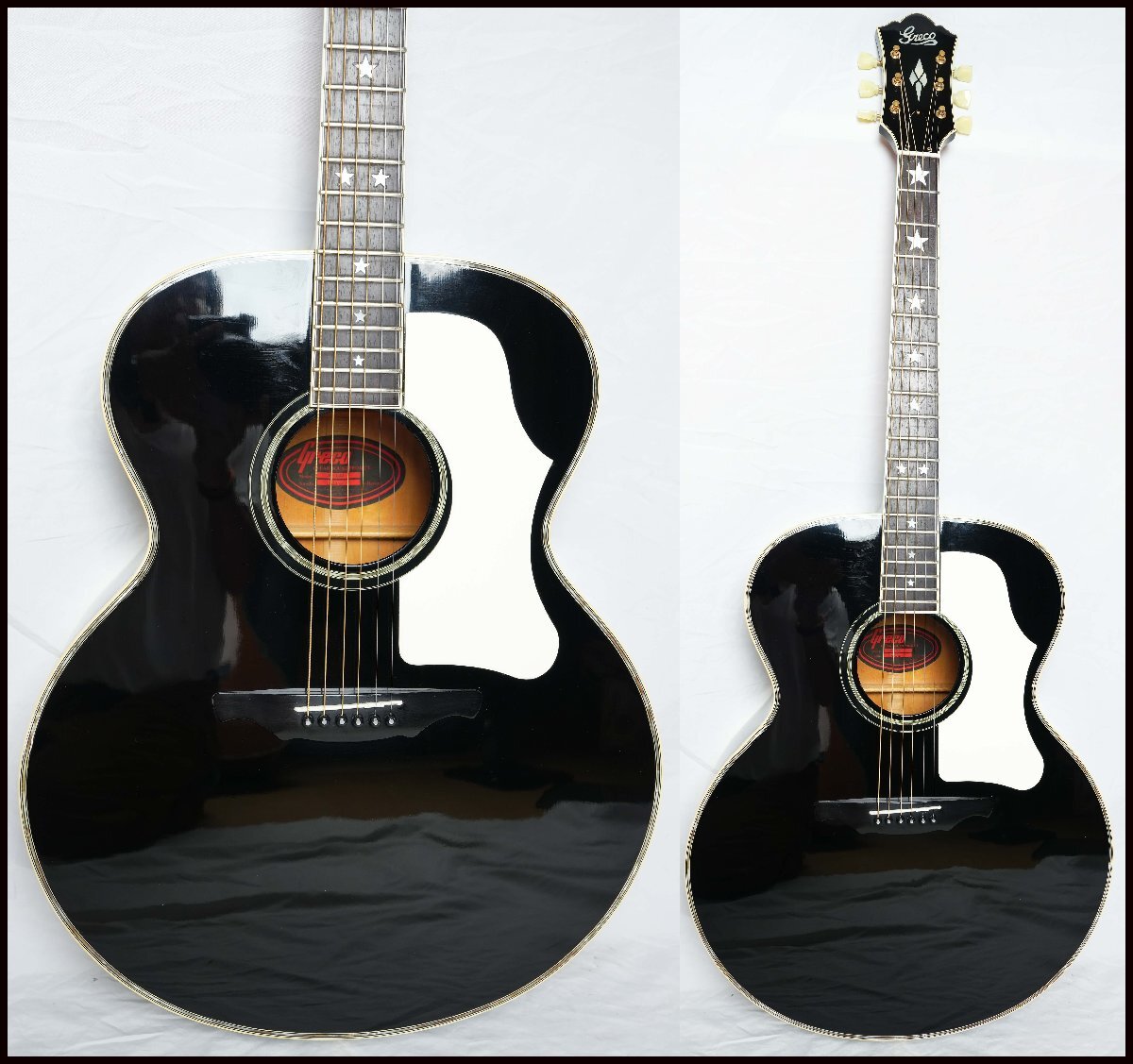 ★Greco★JC-100 BLK Everly Brothersコピーモデル 1991年製 日本製 フジゲン製 状態良好★拍卖