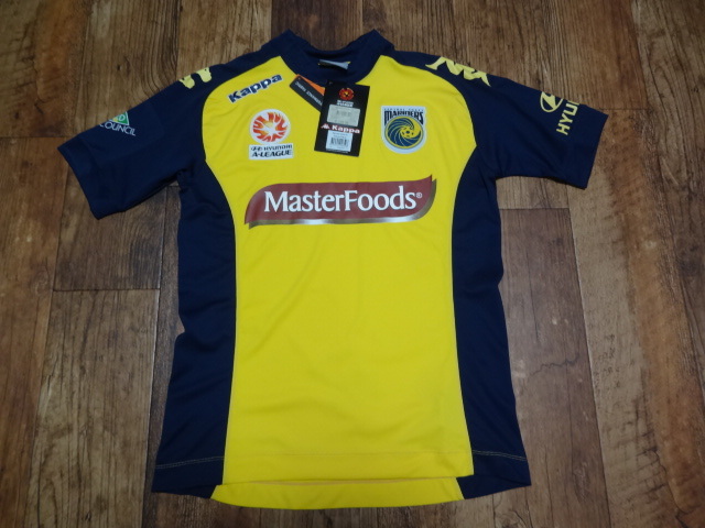 セントラルコーストマリナーズ 正規品 ユニフォーム シャツ 2013 ホーム Sサイズ 新品未使用品タグ付き拍卖