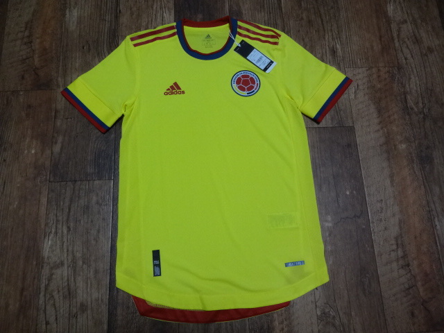 コロンビア代表 正規品 選手用 ユニフォーム シャツ 2020 ホーム インポートS(日本M)サイズ 新品未使用品タグ付き拍卖
