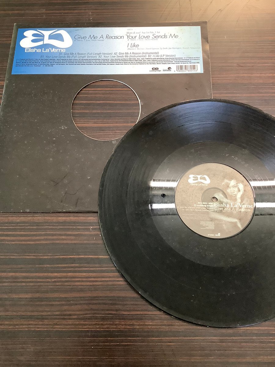 ◆日 J 1010 19 Elisha La'Verne Give Me A Reason Rhythm Republic RR12-88054 -定形外拍卖