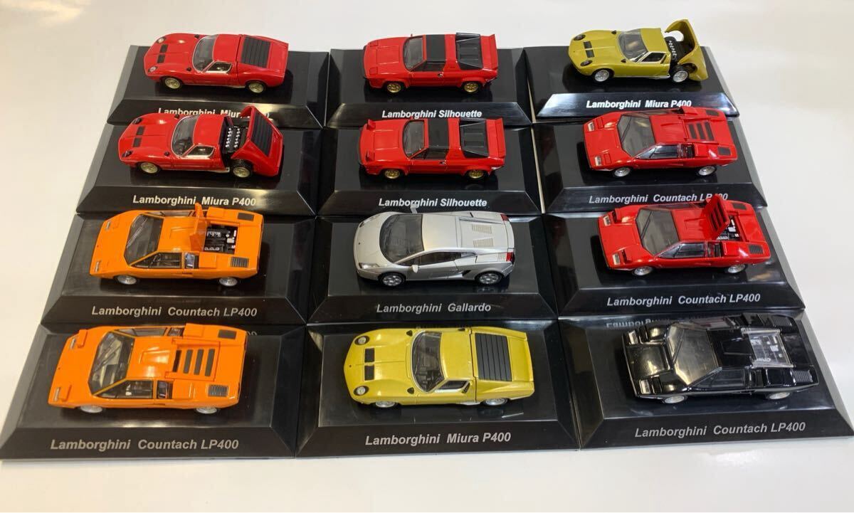 CM's シーエムズコーポレーション スーパーカーコレクション ザ・2nd ランボルギーニ パート.2 6車種 12種類 シークレット含む 拍卖