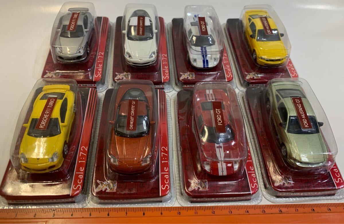 ミニカー ヤトミン Yat Ming 1/72 4車種 8種類 ダイキャスト メタルコレクション 未開封 8点拍卖