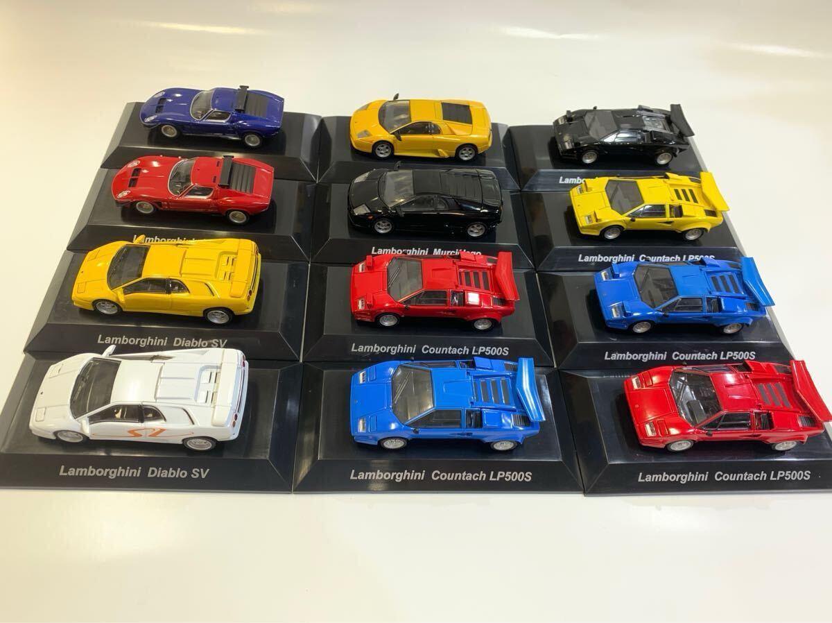 CM's シーエムズコーポレーション スーパーカー・コレクション・1st ランボルギーニ 1/64 12種類 シークレット含む拍卖
