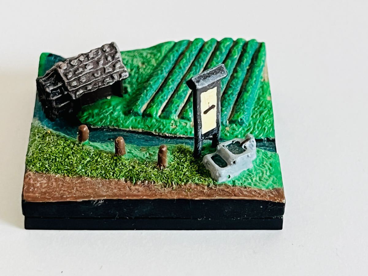 コカ・コーラ お茶 はじめ ジオラマ フィギュア 農園風景 茶畑 水車拍卖