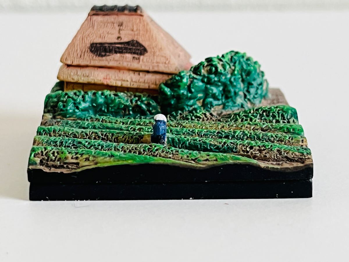 レア コカ・コーラ お茶 はじめ ジオラマ フィギュア 農園風景 茶摘み畑拍卖