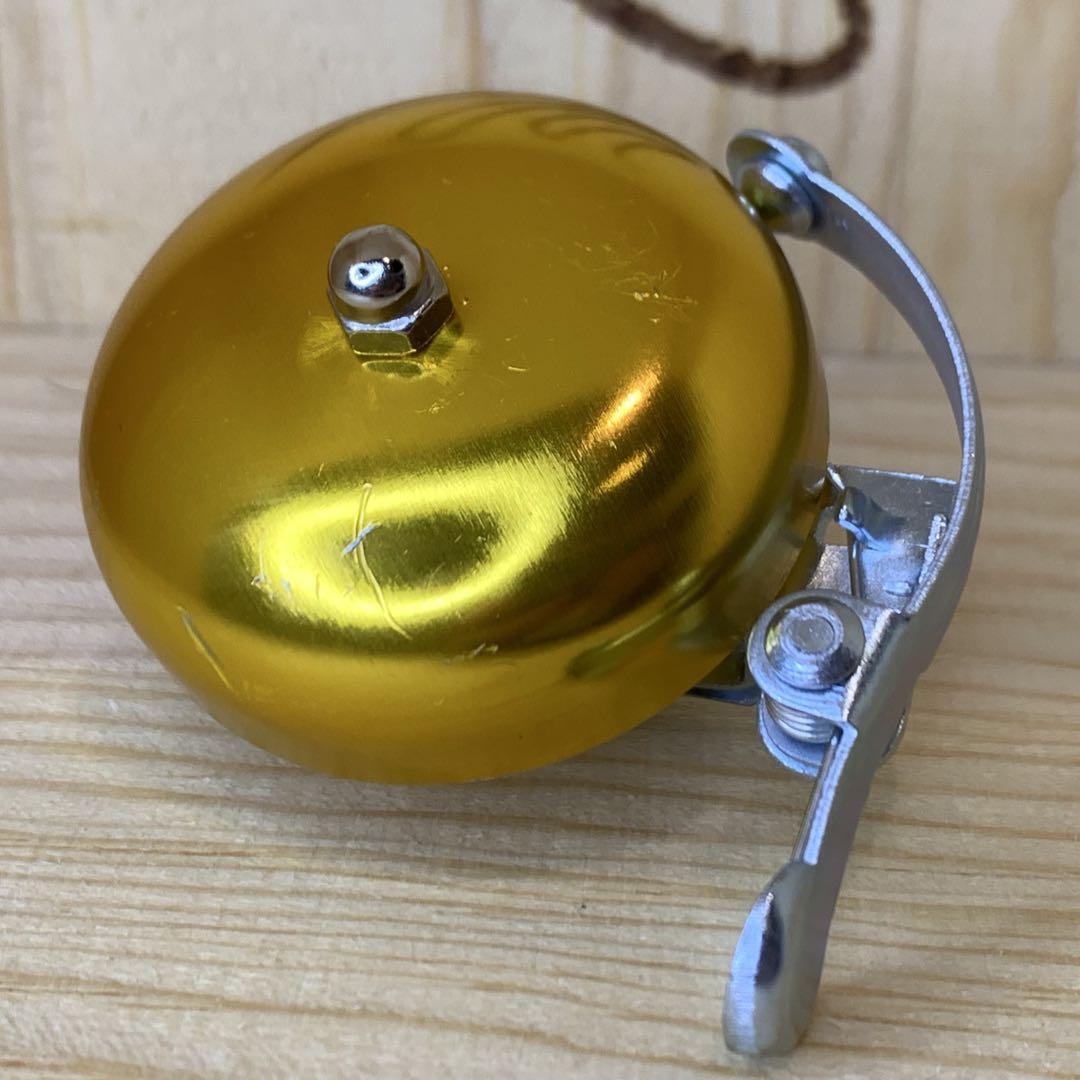 【新品】レトロベル 自転車ベル サイクルベル ゴールド 取付簡単! クラシック拍卖