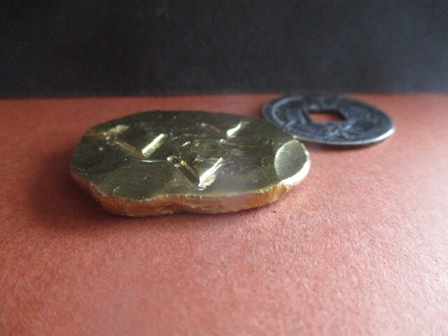 直江兼続の雁金 量目約23.5g 小判 金塊・金地金拍卖