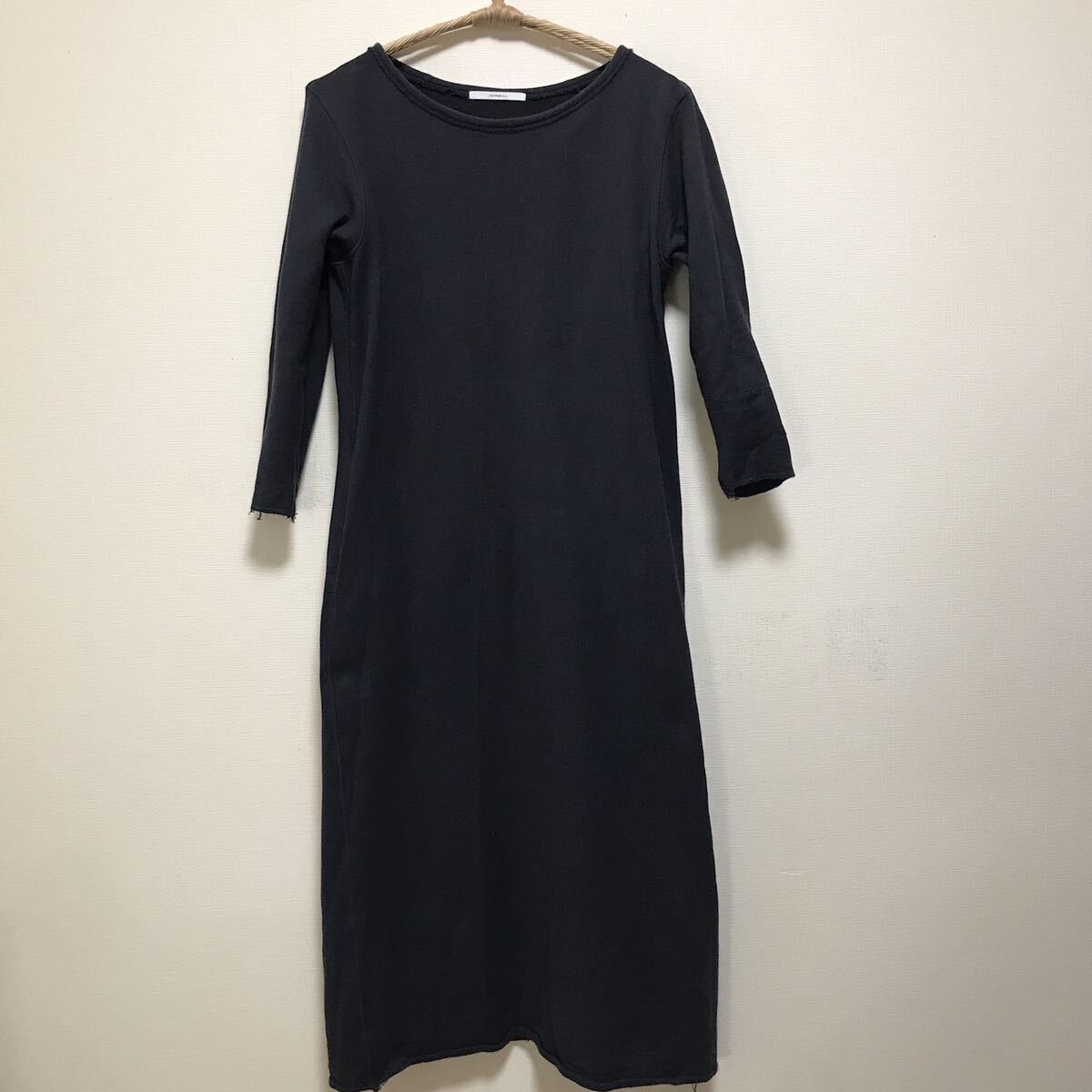 中古 美品 Johnbull ワンピース グレー フリーサイズ m〜Lグレー ワンピース拍卖