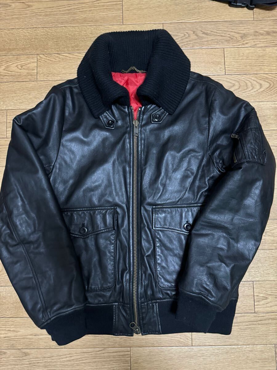 正規品★SWAGGER スワッガー フライトジャケット Lサイズ 中古 美品 ストリート アメカジ ブラック拍卖
