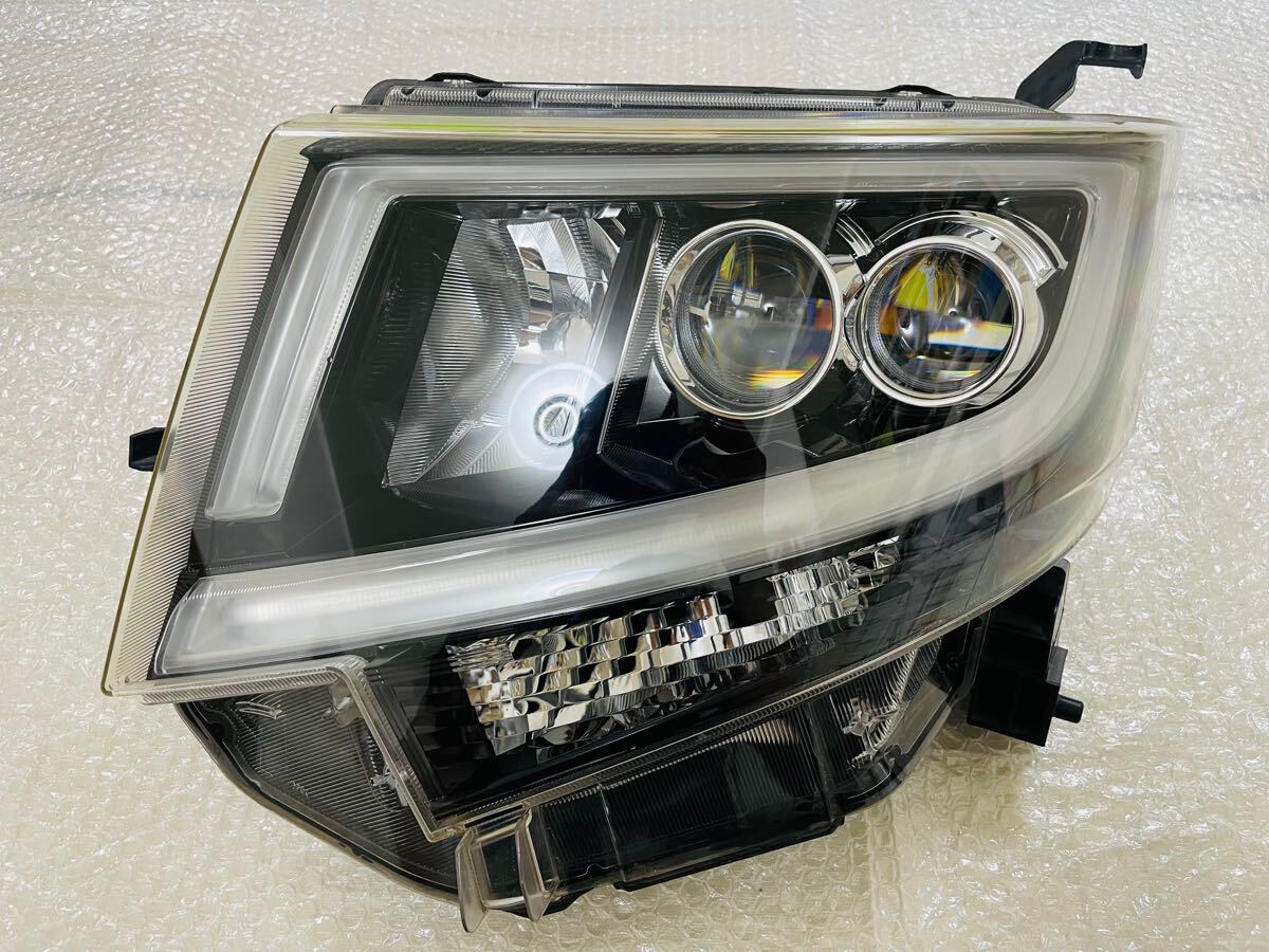 ★美品 破損無し★ ダイハツ ムーヴ カスタム LA150S 前期 LED ヘッドライト ヘッドランプ 左 コイト 100-69010 レべ付拍卖