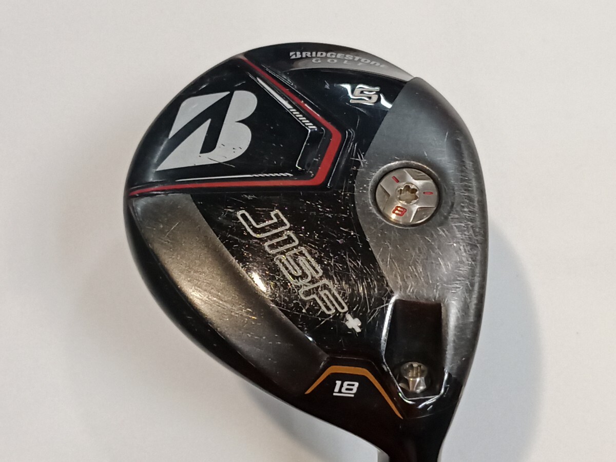 本州のみ送料無料◇即決価格◇FW◇ブリヂストン◇J15F+◇ツアーあ MJ-6◇18度◇S◇42.25in◇331g◇カバーなし拍卖