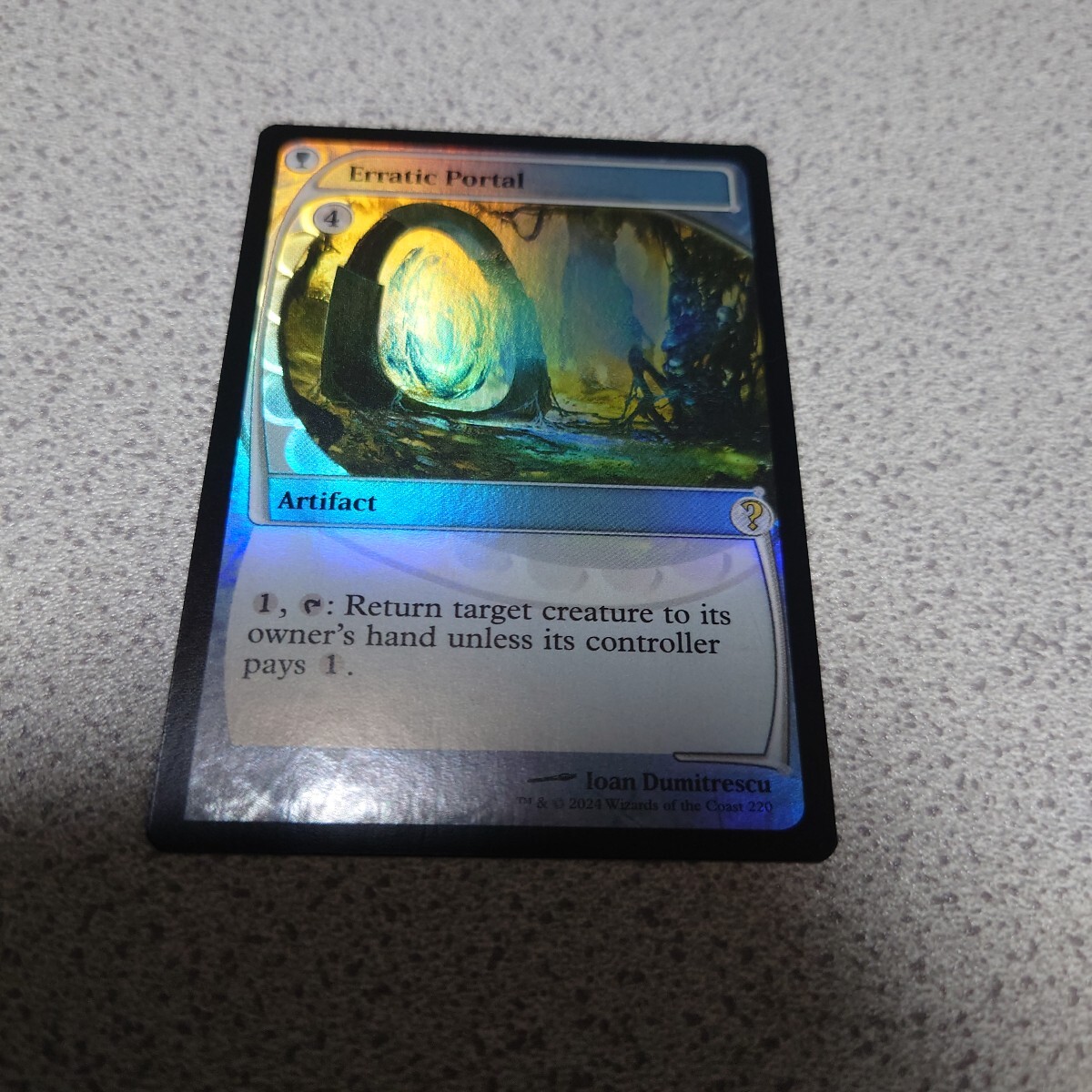 MTG MB2 移ろいの門 英語foil 一枚 未来予知 ミステリーブースター2 即決拍卖