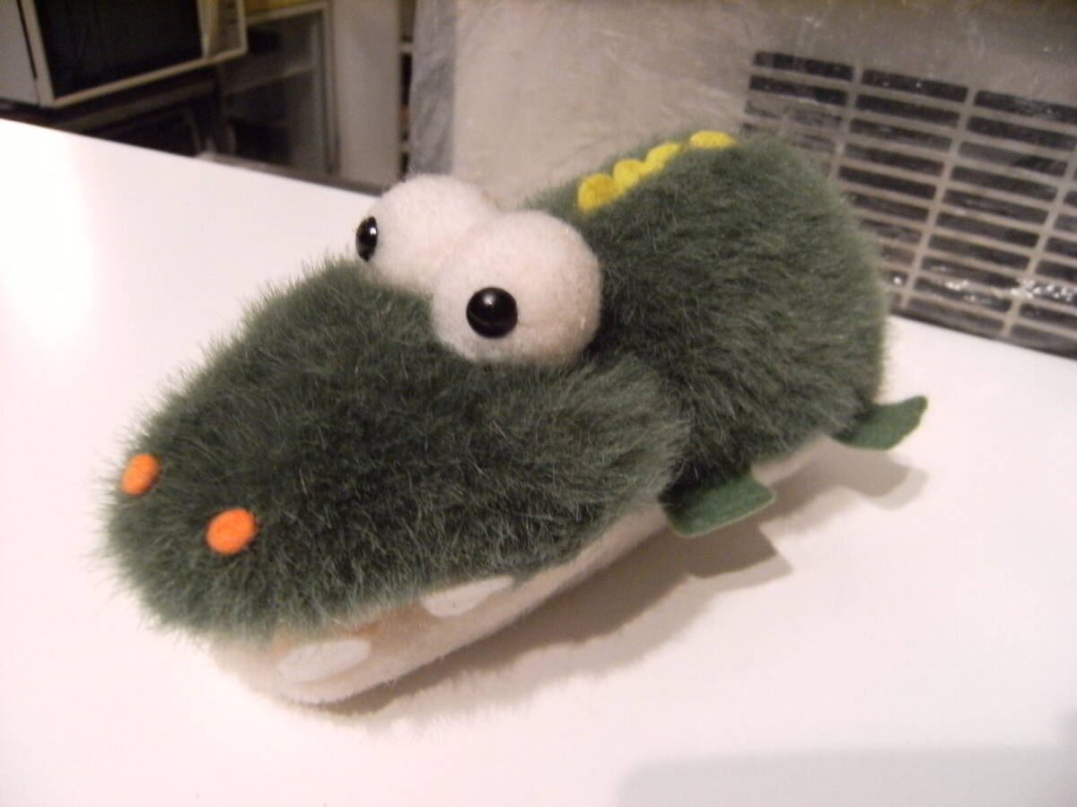 廃番★昭和レトロ★日本製★80年代★当時物 アリゲーター ワニ ぬいぐるみ 人形★怪獣 モンスター 恐竜拍卖