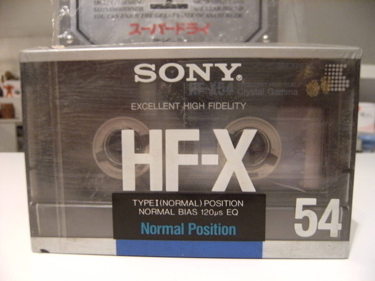 廃番★未使用★昭和レトロ★日本製★80年代★当時物 ソニー SONY HF-X54 NORMAL POSITON カセットテープ★ハイポジション ディスコ 旧車拍卖