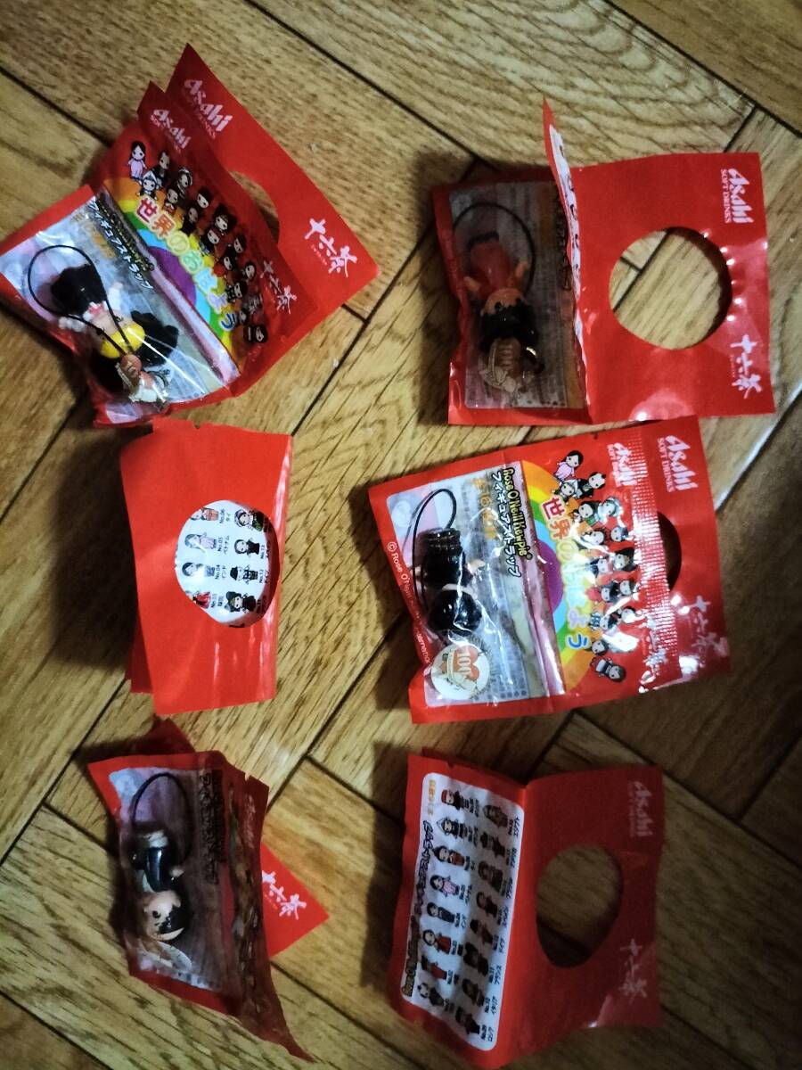 キューピー 世界のおはようフィギュアストラップ 日本 中国 エジプト ロシア フランス スペイン 拍卖