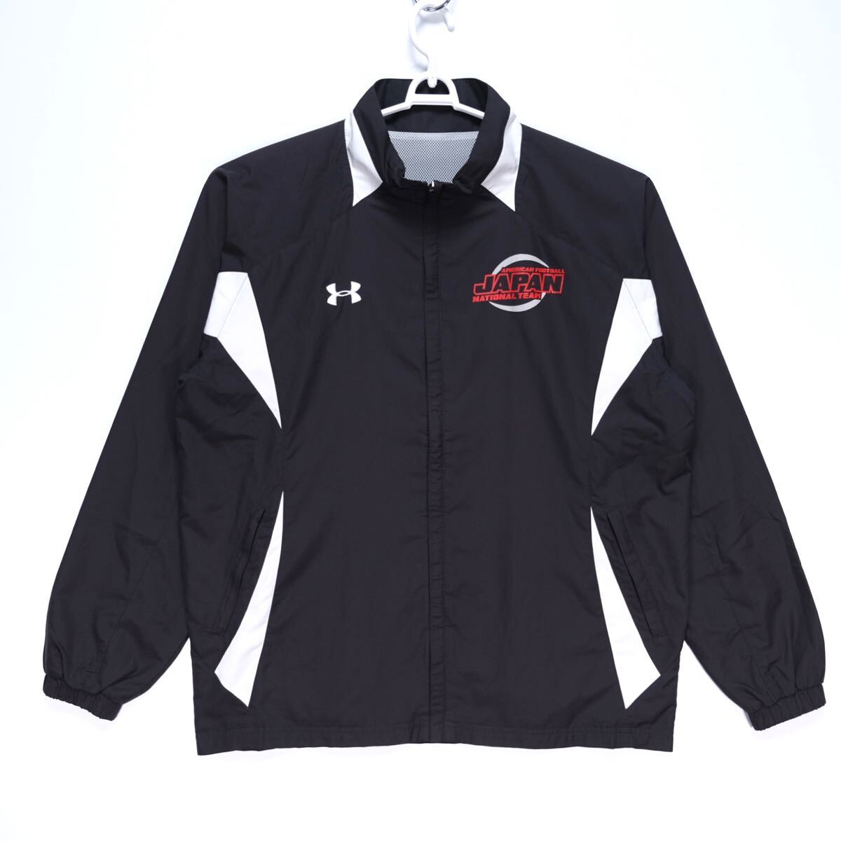 【送料無料】アメリカンフットボール日本代表/ウィンドブレーカー/UNDER ARMOUR/アンダーアーマー/MTR3660 UAチームウーブンジャケット/L拍卖