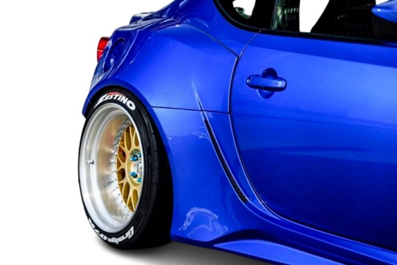 AIMGAIN GT SUBARU スバル BRZ ZD6 ZC6 後期 リアワイドフェンダー エイムゲイン ワイドボディ リア リヤ フェンダー エアロ パーツ拍卖