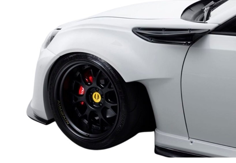 AIMGAIN GT4 SUBARU スバル BRZ ZD6 ZC6 前期 後期 フロントフェンダー エイムゲイン フロント フェンダー エアロ パーツ拍卖