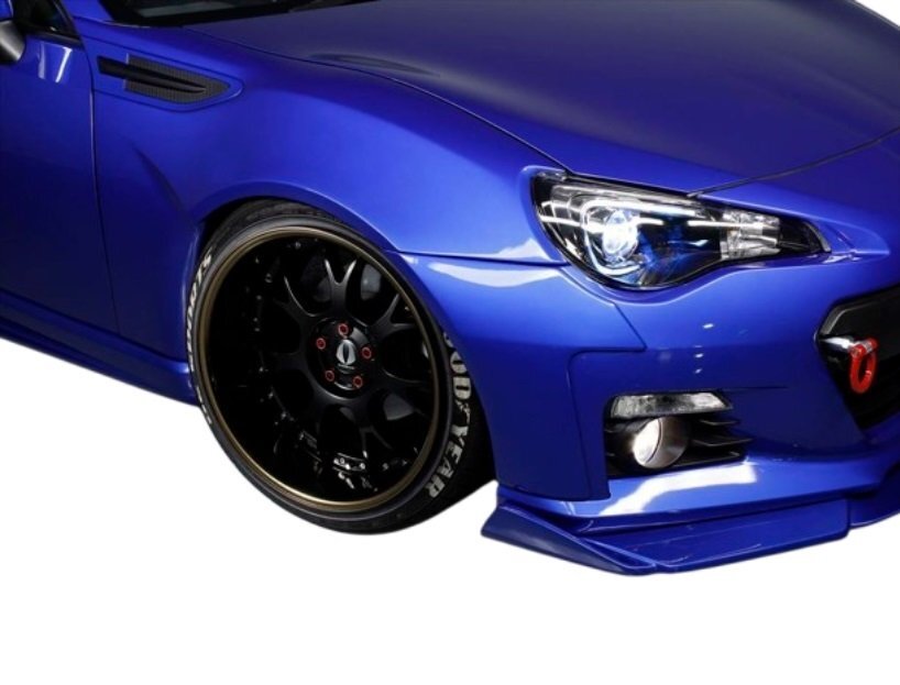 AIMGAIN GT SUBARU スバル BRZ ZD6 ZC6 前期 フロントオーバーフェンダー エイムゲイン ワイドボディ フロント フェンダー エアロ パーツ拍卖