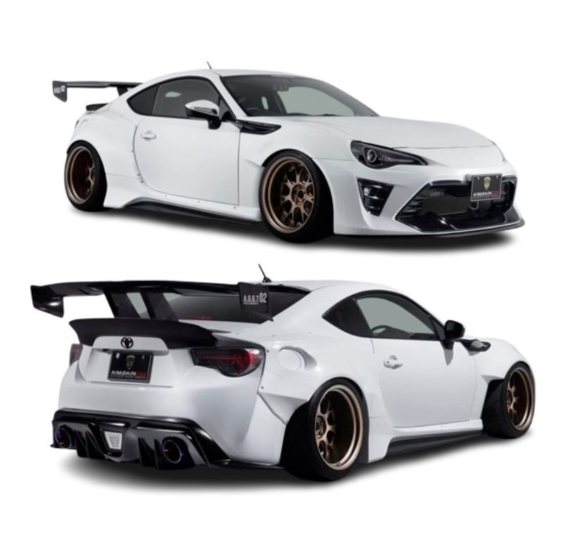AIMGAIN GT4 SUBARU スバル BRZ ZD6 ZC6 前期 後期 フルキット 5点 エイムゲイン エアロセット エアロキット フルエアロ エアロ パーツ拍卖