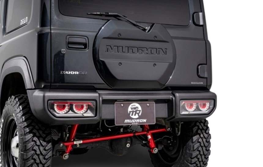 AIMGAIN MUDRON SPORT SUZUKI スズキ JIMNY ジムニー JB64W リアバンパー エイムゲイン リア リヤ バンパー エアロ パーツ拍卖