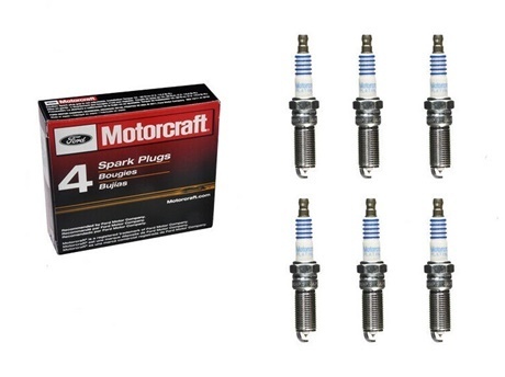 純正プラチナ プラグ6本set 11-エクスプローラー3.5L 11-17マスタング3.7L 11-リンカーンMKX3.7L フォード 即納品拍卖
