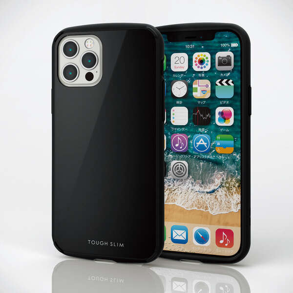 エレコム ELECOM iPhone 12 Pro Max 6.7inch ハイブリッド ケース TOUGH SLIM LITE P240拍卖