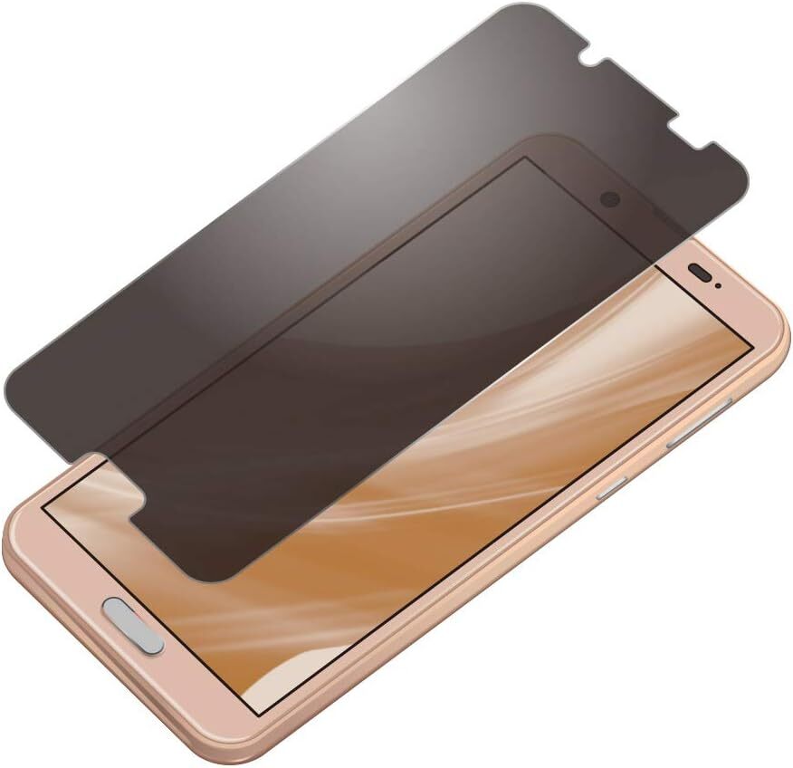 Premium Style AQUOS sense2用 液晶保護フィルム 覗き見防止 PG-AQS2MB01 P159拍卖
