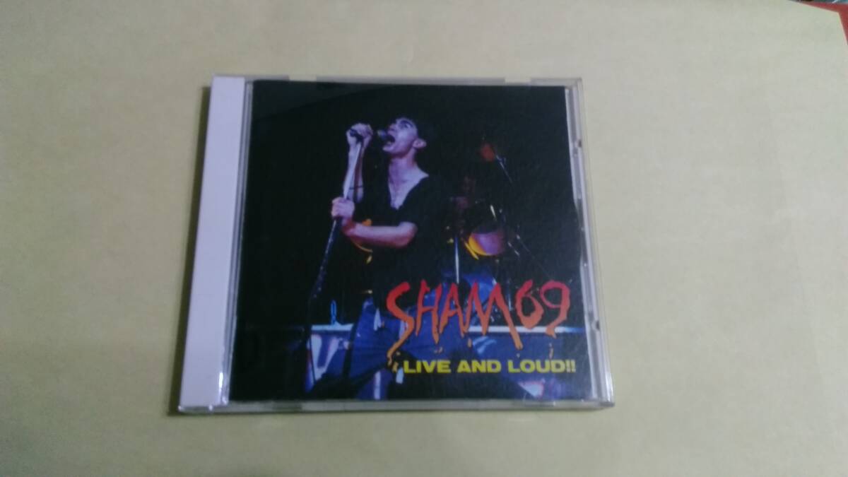 Sham 69 - Live And Loud☆Cockney Rejects UK Subs Lurkers Peter and the Test Tube Babies Vibrators 4-Skins Last Resort Oppressed 拍卖