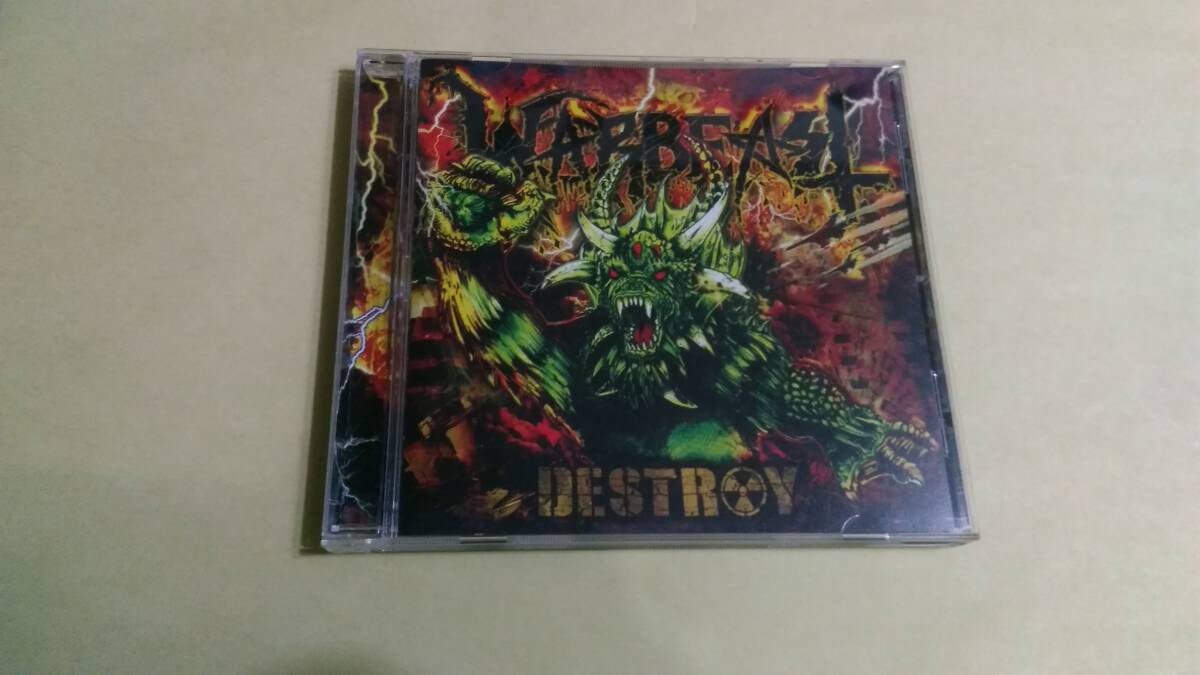 Warbeast ‐ Destroy☆Toxic Holocaust Midnight Warbringer Crisix Gama Bomb Exodus Razor Onslaught Wraith Ghoul拍卖