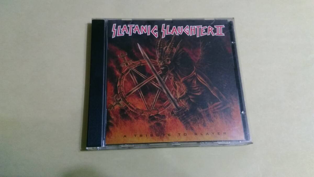 VA/Slatanic Slaughter II A Tribute To Slayer☆Necrophobic Luciferion Cradle Of Filth Sinister Benediction Liers In Wait Coffinman 拍卖
