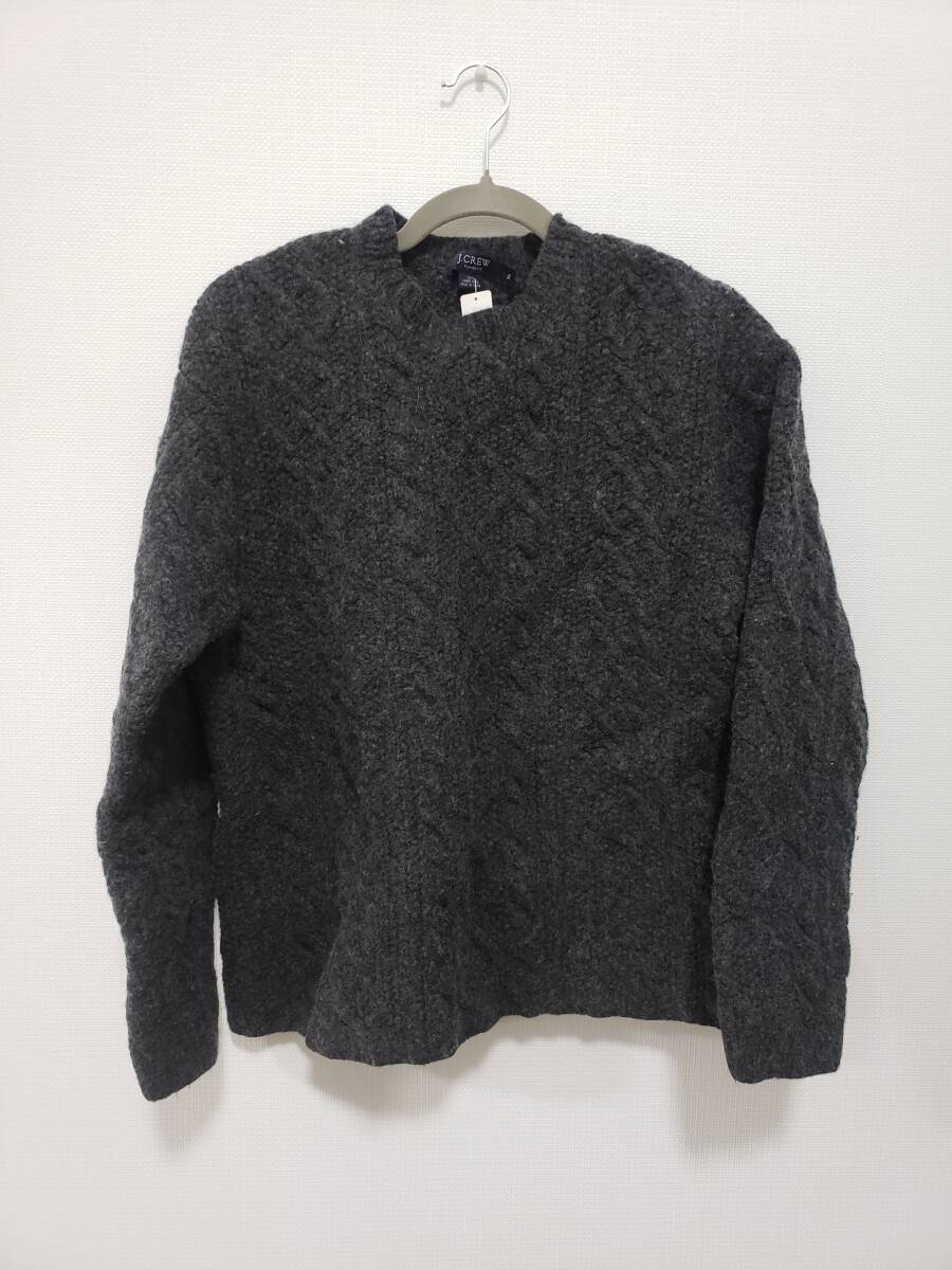 J.CREW ニット セーター USED グレー XL拍卖