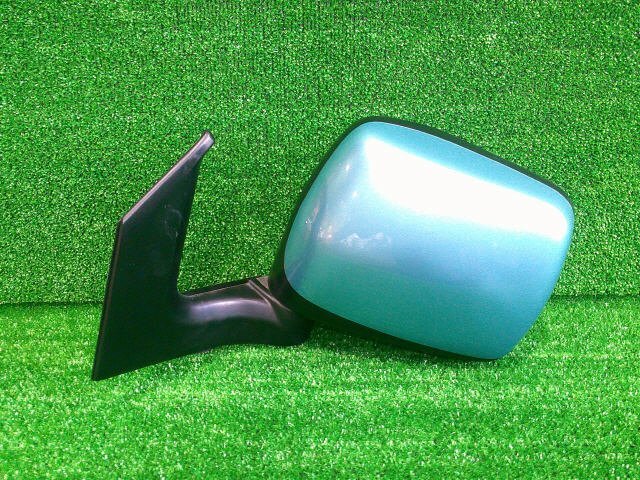 4kurudepa H17年 ワゴンR CBA-MH21S 左 ドア ミラー サイド 84702-58J10-ZEC 緑 ZEC MH22S MJ21S MJ22S 7ピン拍卖