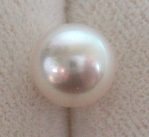 J-352 アコヤ真珠 8.2㎜ パール 片穴 ルース拍卖