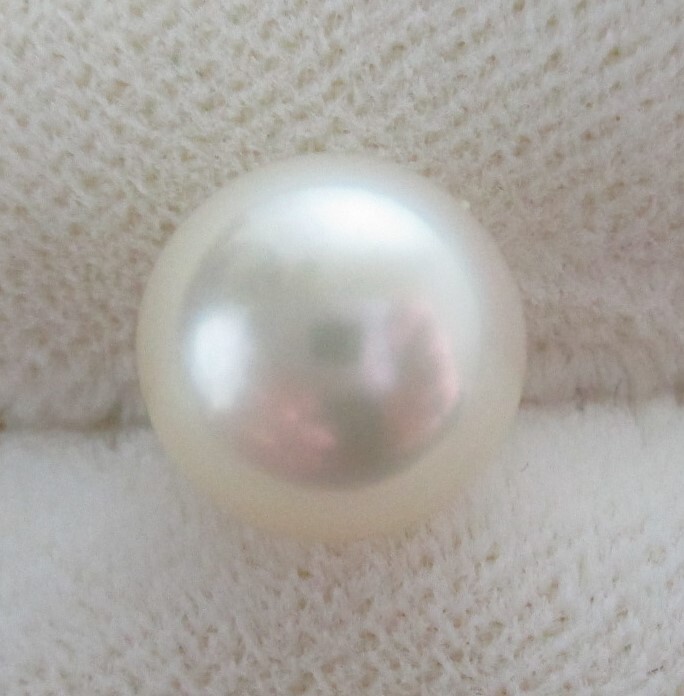 J-350 アコヤ真珠 8.9㎜ パール 片穴 ルース拍卖
