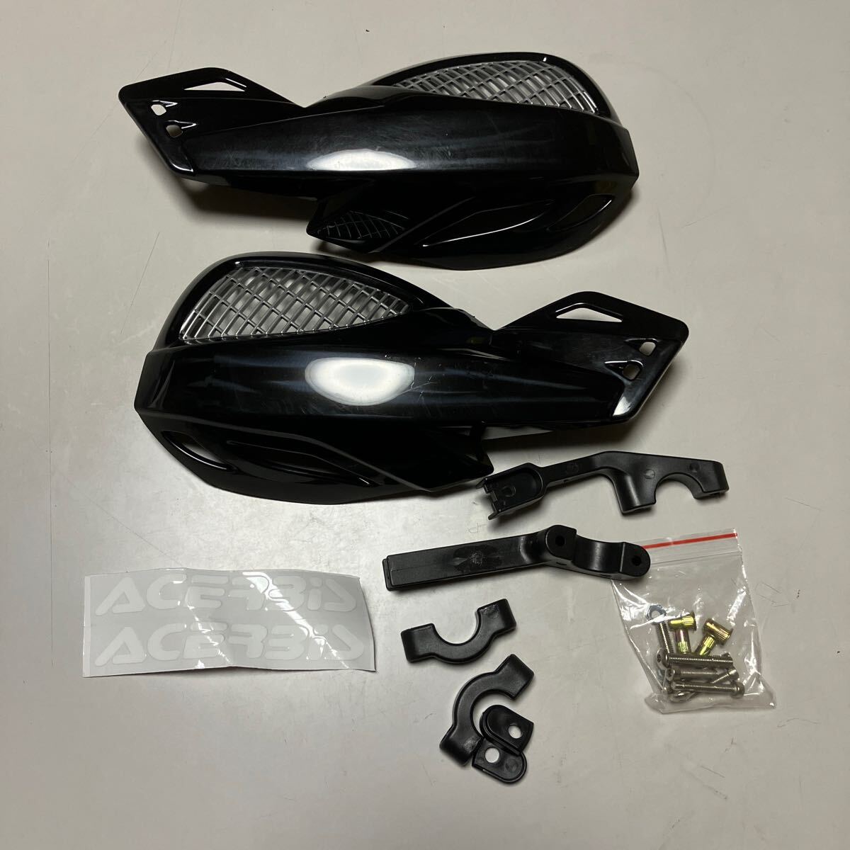 モトクロス オフロード 汎用ハンドガード 黒拍卖