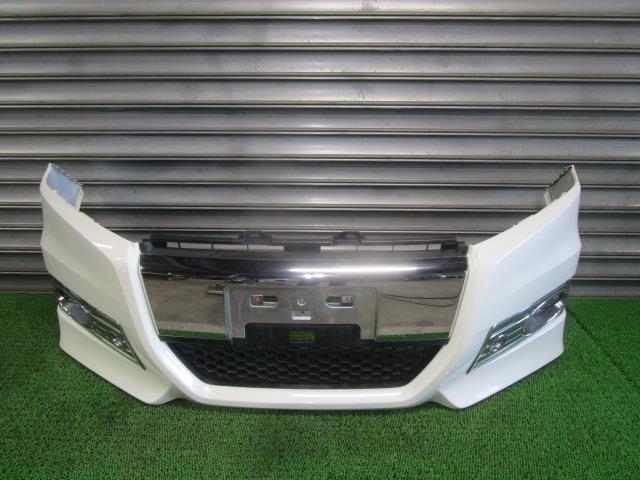 ステップワゴン DBA-RK5 フロントバンパー 71101-SZW-J00ZB 71101-SZW-J000 NH624P プレミアムホワイトパール /41848拍卖